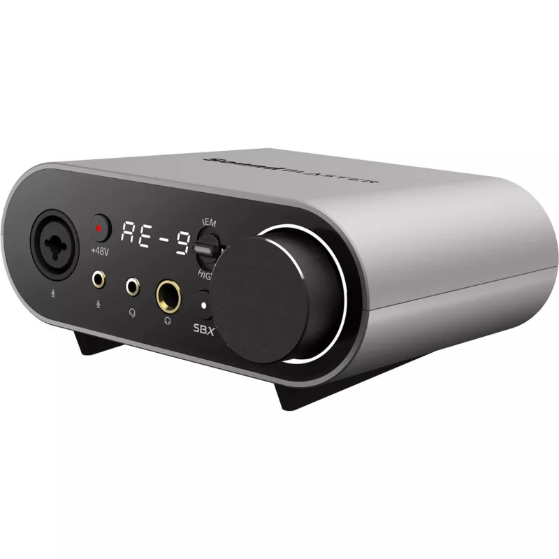 Skaņas karte Creative Labs SoundBlaster AE-9 — 32 bitu / 384 kHz atskaņošana un ierakstīšana