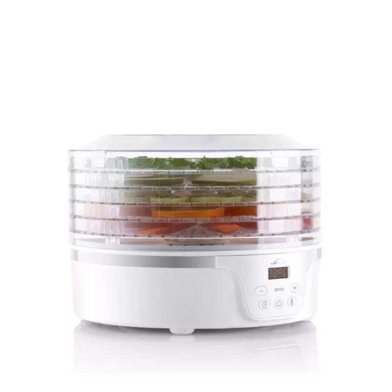 Pārtikas žāvētājs ETA Eta SECCA Transparent balta 380 W, LED displejs, 24 h taimeris, 300×300×220 mm