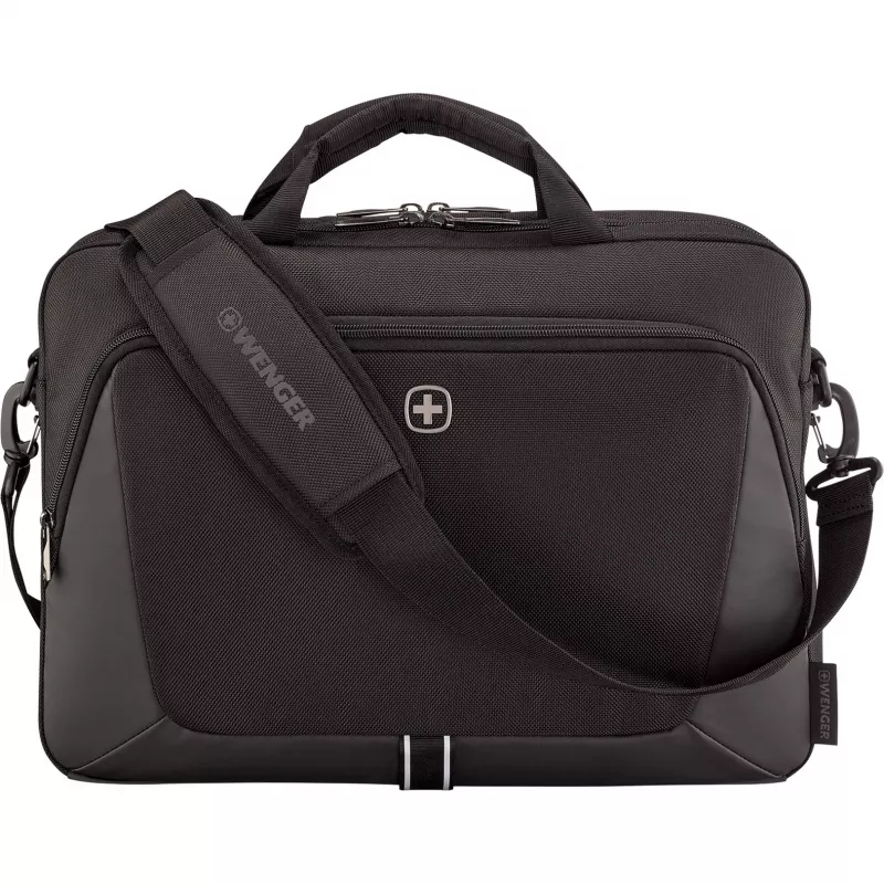 Portfelis Wenger XE 16 melns portatīvajiem datoriem līdz 40,6 cm (16 collām)