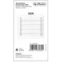 Kabatas kalendārs Herlitz 50047642 32 lpp. melnbalts