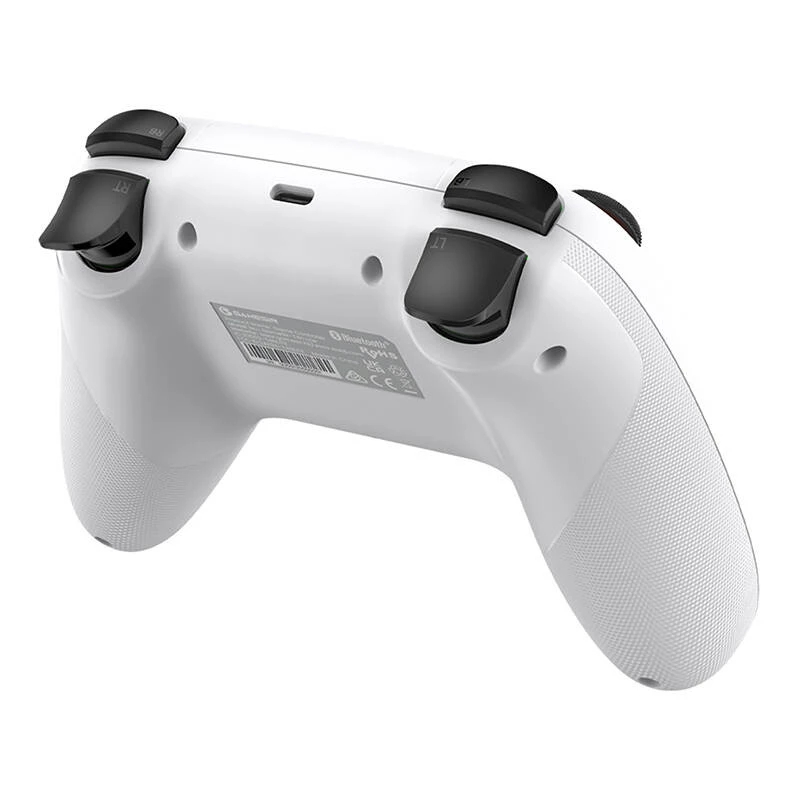 Bezvadu spēļu kontrolieris GameSir T4n Lite balts – Bluetooth saderīgs, bezvadu, uzlādējams