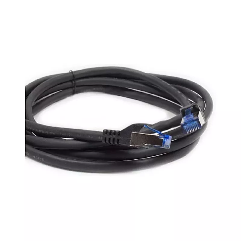 Good Connections Cat.6A komutācijas kabelis SmartFLEX HF melns 0,25m