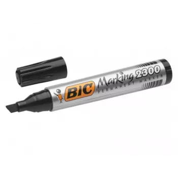 Pastāvīgais marķieris BIC ECO 2300, melns, 4–5 mm apaļais uzgalis