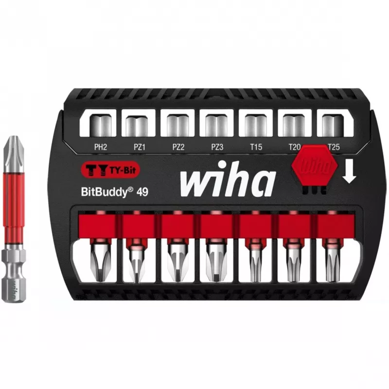 Wiha BitBuddy TY 49 mm uzgaļu komplekts