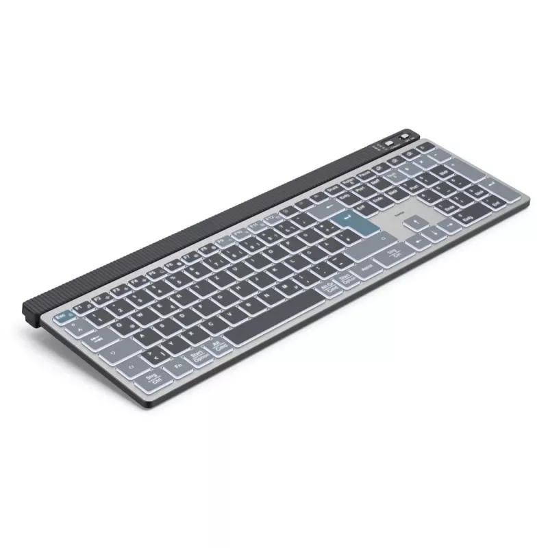 Hama WK-750 daudzierīču tastatūra melna