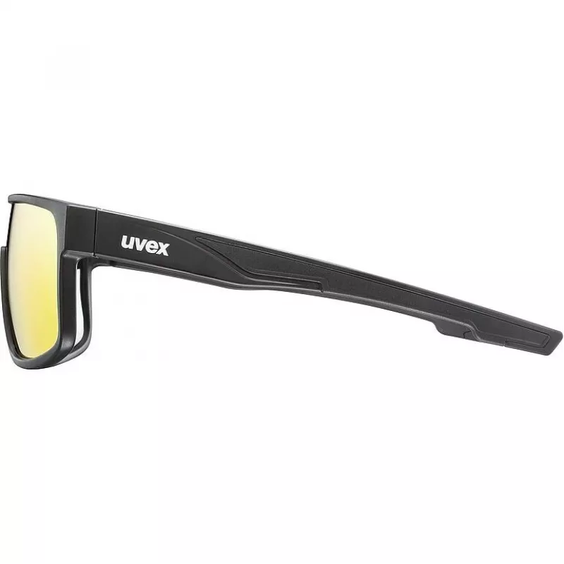 Multi-sport glasses UVEX lgl 51 — full-rim frame, Melns