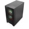 PC Case Set Silentware Flow 100 ARGB MESH — 2×140 mm priekšā, 1×120 mm aizmugurē