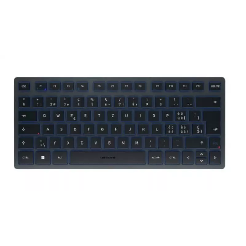 Bluetooth tastatūra CHERRY KW 7100 MINI BT QWERTZ Swiss Blue Wireless