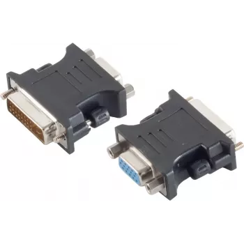 DVI-D vīrišķais–VGA sievišķais adapteris S/CONN SI-77416-2