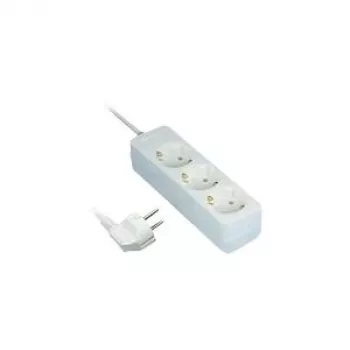 Pārsprieguma aizsargs REV 512342555 balts 3 maiņstrāvas ligzdas 250 V 1,4 m