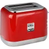 Kenwood TCX751RD 2-šķēļu tosteris 900 W, metāla korpuss, sarkans, 160×272×257 mm