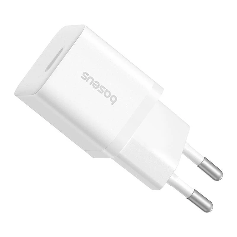 Baseus P10110909213-00 USB-C GaN5 mini 25W tīkla lādētājs Balts