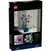 LEGO botāniskais komplekts Hibiscus Flower 10372 – 660 detaļas, vitrīnas modelis, 250×360×130 mm