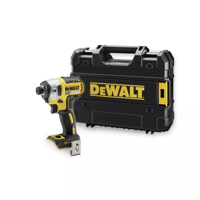DeWALT DCF887NT-XJ triecienuzgriežņu atslēga 1/4 inch Melna, Dzeltena 18 V