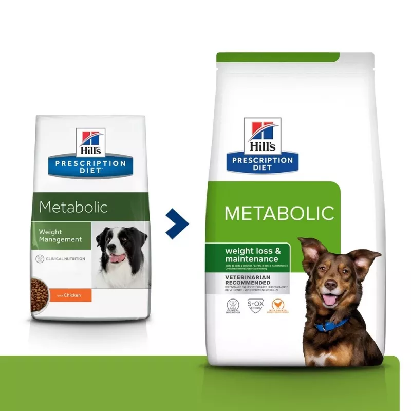 HILL'S PRESCRIPTION DIET Canine Metabolic sauso suņu barība ar vistu 12 kg