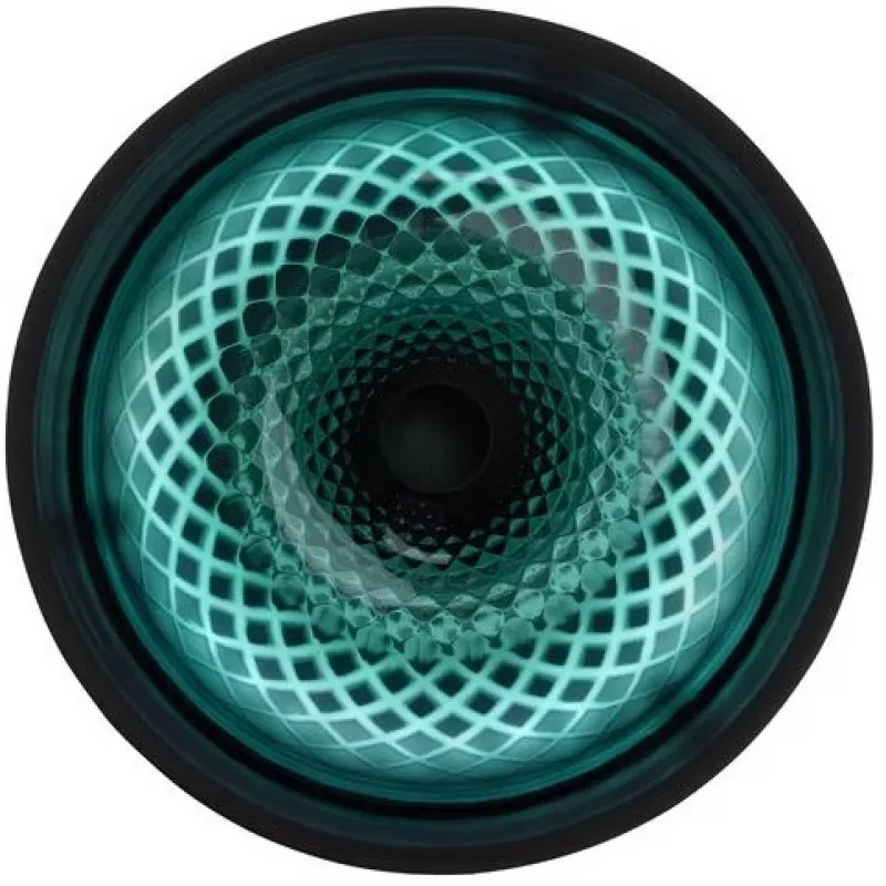 Portable wireless speaker Harman/Kardon Aura Studio 4 — 100 W, 3 drivers, 45–20000 Hz, Melns/Transparent