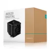 DeepCool AK620 DIGITAL procesora gaisa dzesētājs 12 cm Melns 1 gab.