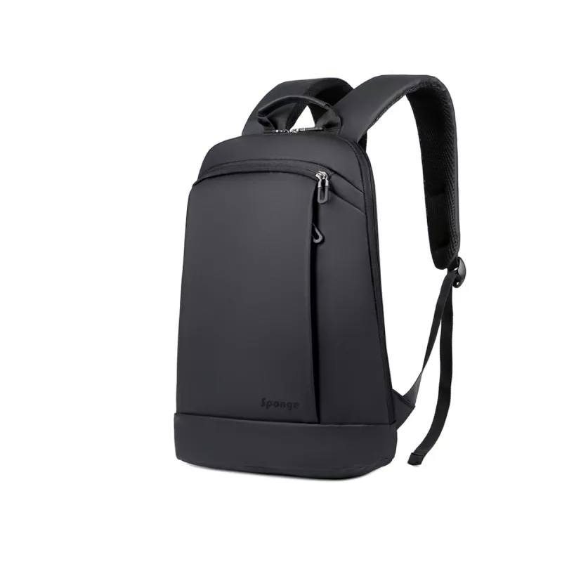 Mugursoma Sponge Thinbag 15,6 collas, melna — Sponge plāna klēpjdatora mugursoma, piemērota 15,6 collu ierīcēm
