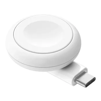 Belkin BOOST Charge pārnēsājamais USB-C Apple-Watch lādētājs WIZ022glWH-B1