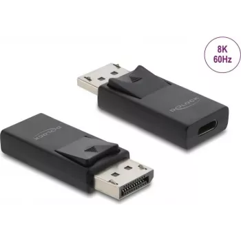 DELOCK USB Type-C uz DisplayPort adapteris 8K ar HDR un HDCP atbalstu