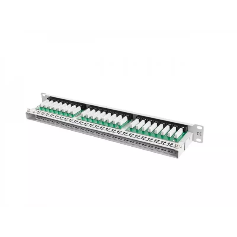 Plāksteru panelis 1U Lanberg PPU5-1048-S