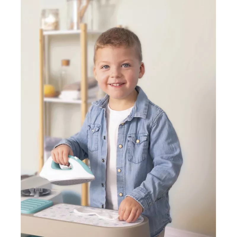 Smoby 311050 rotaļu virtuve ar veļas zonu un piederumiem