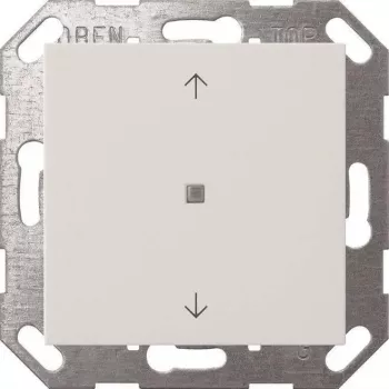 gira KNX spiedpogas svira, 1-vietas, tīri balta (modelis 517203)