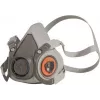 3M pusmaskas respirators 6200, M izmērs (7000146847)