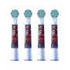 Oral-B EB10-4 Kids Spiderman rezerves birstes uzgaļi, 4 gab.