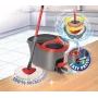 Mop Vileda Easy Wring & Clean šķiedras pelēks sarkans