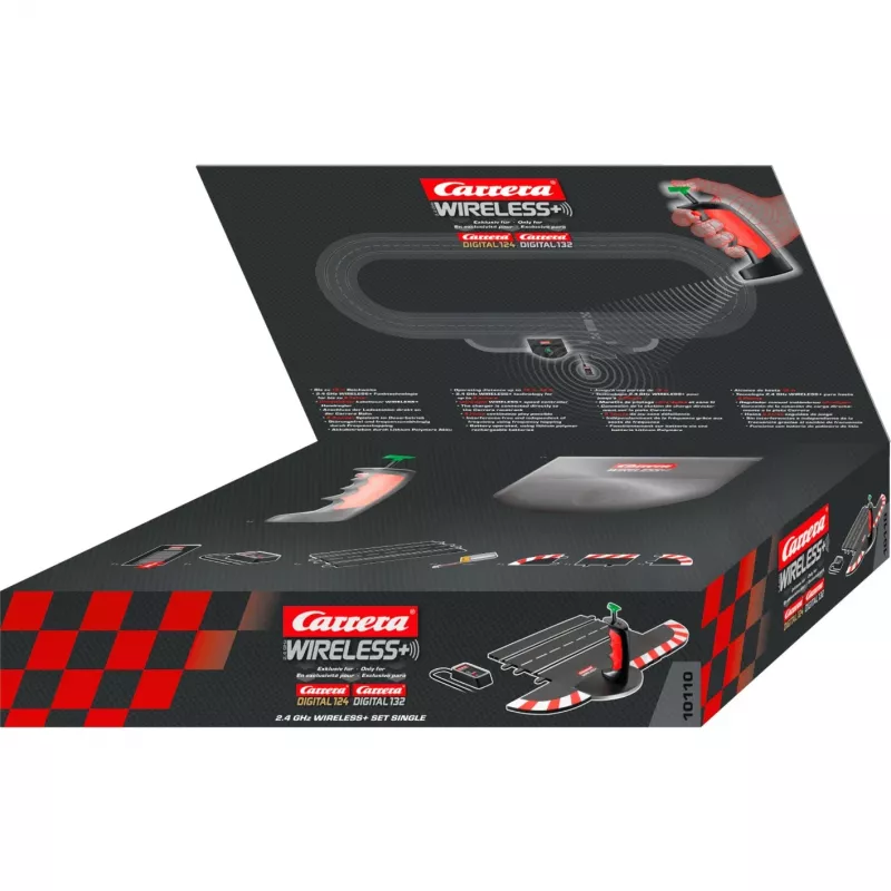 Bezvadu komplekts vienai personai Carrera Toys 20010110 melns