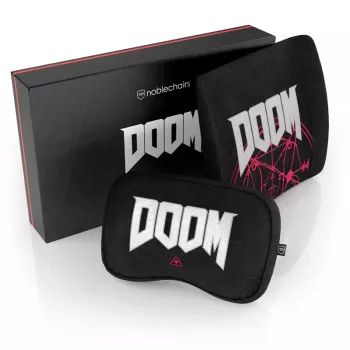 noblechairs Memory Foam Pillow Set - DOOM Edition