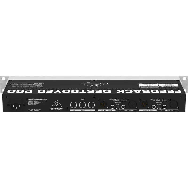 Behringer FBQ2496 audio ekvalaizers
