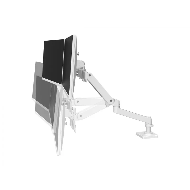 Monitora stiprinājums Ergotron LX Series 45-684-290 Clamp 27 inch balta