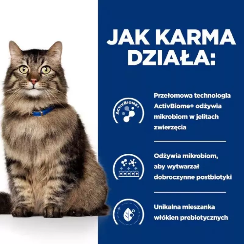HILL'S PD Gastrointestinal Biome - sausā kaķu barība - 1,5 kg