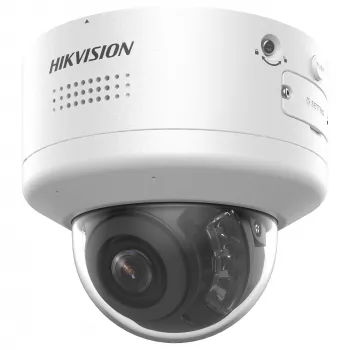 Kupolveida kamera Hikvision DS-2CD2746G2H-IPTRZS2U/SL 4MP motorizēta PTRZ varifokāla 2,8–12 mm