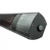 TunaBone | Elektrisks pie sienas stiprināms infrasarkanais terases sildītājs | TB2580W-01 | Terases sildītājs | 2500 W | Jaudas līmeņu skaits 3 | Piemērots telpām līdz 25 m² | Melns | IP55