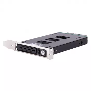 Iekšējais cietā diska korpuss SILVERSTONE SST-EXB02 PCI slotam 2,5 collu diskam