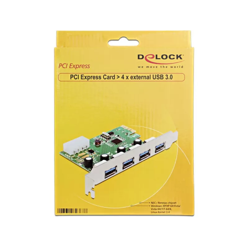 Iekšējais USB 3.2 Gen 1 adapteris DeLOCK 89363