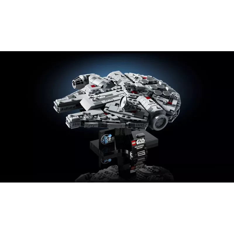LEGO Star Wars Millennium Falcon 75375 modelu komplekts — 1351 gab., 18+, 190×240×130 mm