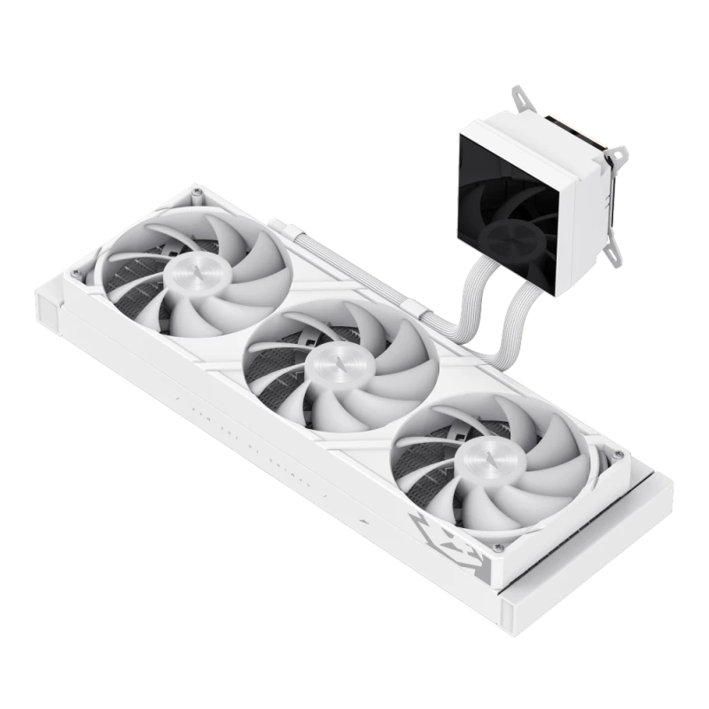 Gamemax CPU šķidruma dzesētājs | GLACIER 360 LCD WH | Intel, AMD