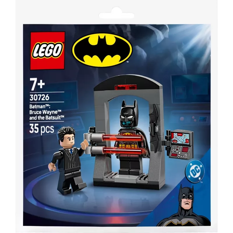 Bricks Super Heroes 30726 Batman: Brūss Veins un Betmens tērps