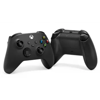 Microsoft Xbox bezvadu kontrolieris melns Bluetooth spēļu panelis analogais / digitālais Android, PC, Xbox One, Xbox One S, Xbox One X, Xbox Series S, Xbox Series X, iOS