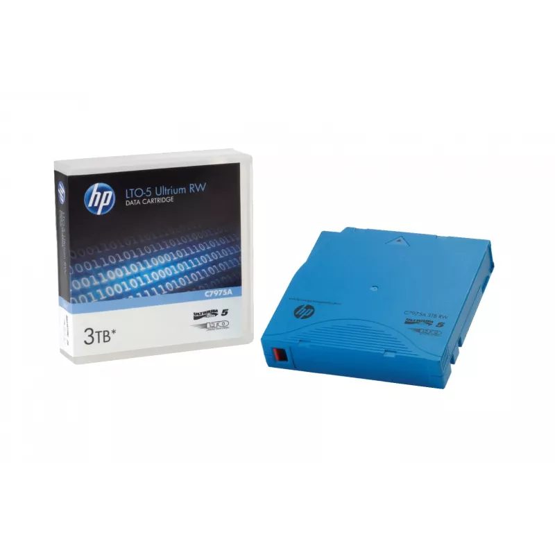HPE C7975A dublējuma krātuves datu lente, tukša, 1,5 TB, LTO, 1,27 cm