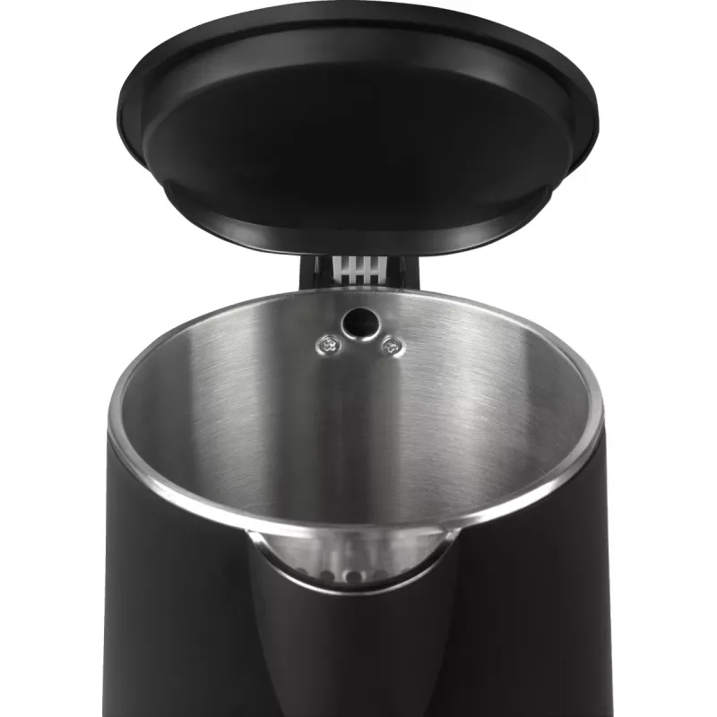 Elektriskā tējkanna Gorenje K15DWBK — 1,5 L, 2200 W, melna, pogu vadība, 360° pamatne