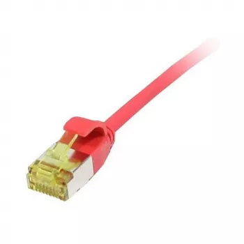 komutācijas kabelis RJ45, CAT6A 500Mhz, 2m, Sarkans, U/FTP, plānsline Round d=3,8mm, TPE/LSZH(Superflex), AWG32, with Cat.7 instaliacinis kabelis, Synergy 21 (S217345V3)