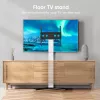 TV statīvs/stends ONKRON TS1140-W ekrāniem no 66 līdz 165,1 cm (26 collas–65 collas), 35 kg, VESA 100x100–400x400, augstums 880–1100 mm, balts