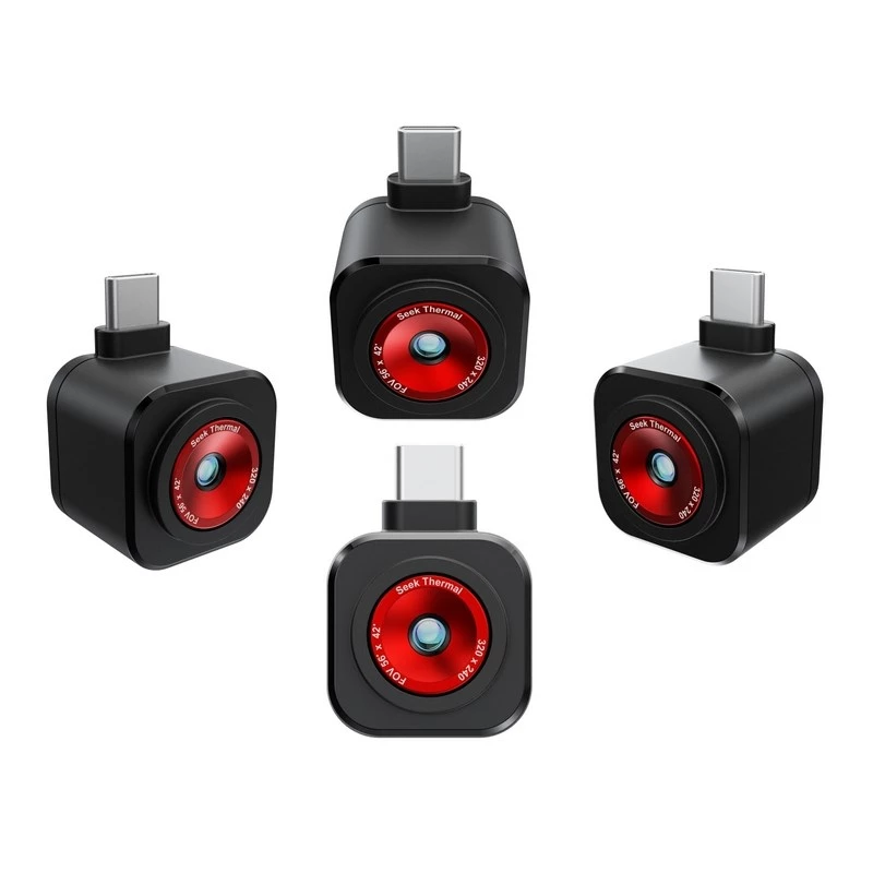 Termokamera Seek Thermal CQ-DBAX, termomodulis 320×240 px, NETD 35 mK, -20–330 °C, 25 Hz