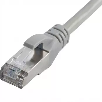 Tīkla kabelis Captiva 80277 komutācijas kabelis CAT 6a RJ45 5m pelēks