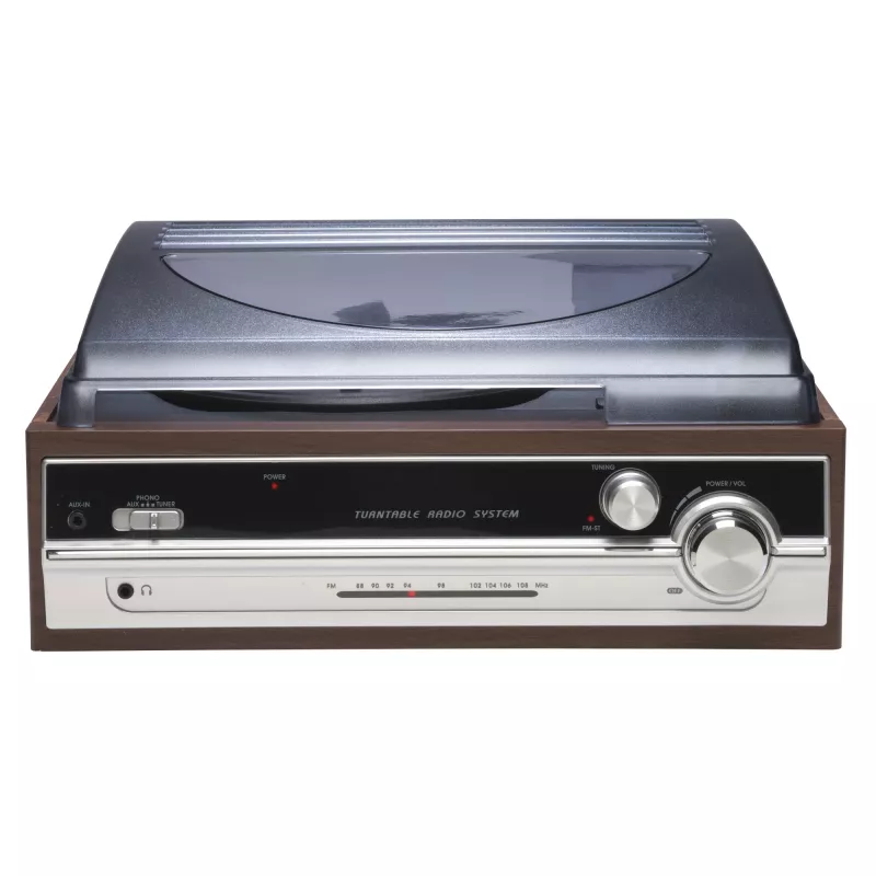 Denver VPR-190MK2 Retro skaņuplašu atskaņotājs ar radio un iebūvētiem skaļruņiem